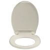 vidaXL Toilettensitz mit Absenkautomatik Aprikose Oval