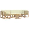 vidaXL Outdoor-Sofagarnitur 6 stk.