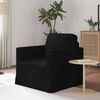 vidaXL Sofa Schwarz Gesamtabmessungen: 78 x 78 x 80 cm (B x T x H)