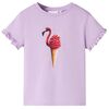 Kinder-T-Shirt Flieder 92