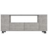 vidaXL TV-Schrank Betongrau 120x35x48 cm Holzwerkstoff