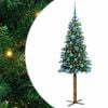 vidaXL Schlanker Weihnachtsbaum Gr&uuml;n 150 cm