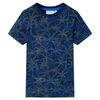 Kinder-T-Shirt Marineblau 140