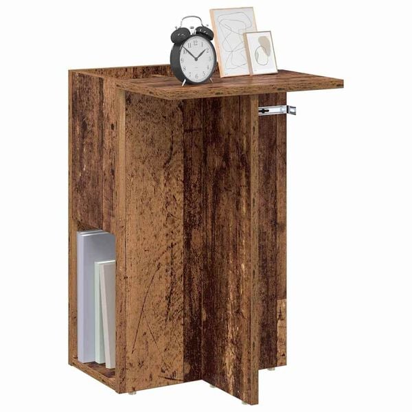 vidaXL Beistelltisch Altholz 35 x 40 x 55 cm Holzwerkstoff