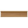 vidaXL Wandregal mit Regal 2 pcs Braun 40 x 9 x 3 cm Holzwerkstoff