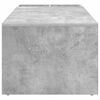 vidaXL Couchtisch Beton Grau 101,5 x 50 x 37 cm Holzwerkstoff