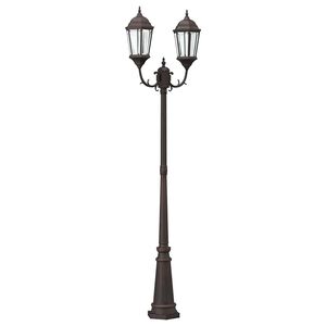 vidaXL Garten-Licht 68 x 20 x 235 cm Aluminium und Glas