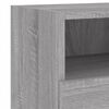 vidaXL TV-Wandschr&auml;nke 2 Stk. Grau Sonoma 60x30x30 cm Holzwerkstoff