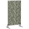vidaXL Sichtschutz 100 x 50 x 180 cm Stahl Olivgr&uuml;n