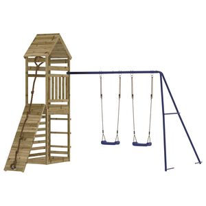 vidaXL Spielturm Impr&auml;gniertes Kiefernholz