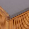 vidaXL Outdoor-Kissenbox 150x50x60,5 cm Massivholz Akazie