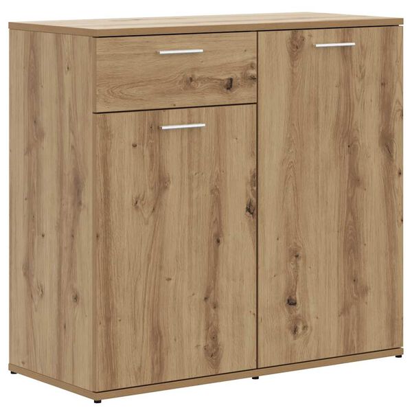 vidaXL Sideboard Artisan-Eiche 80x36x75 cm Holzwerkstoff