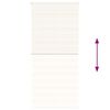 vidaXL Zebrarollo Marmorbeige 105x230cm Stoffbreite 100,9 cm Polyester