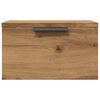 vidaXL Wand-Nachttische 2 Stk. Artisan-Eiche 34x30x20 cm