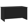 vidaXL Couchtisch Schwarz 102x55,5x52,5 cm Holzwerkstoff
