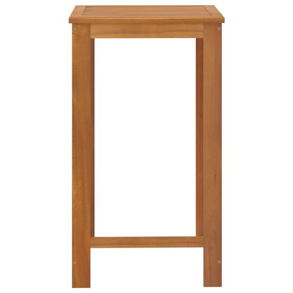 vidaXL 3-tlg. Gartenbar-Set mit Kissen Schwarz