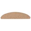 vidaXL Stufenmatten Selbstklebend 10 Stk. Beige 56x17x3 cm