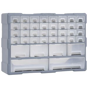 vidaXL Multi-Schubladen-Organizer mit 38 Schubladen 52x16x37,5 cm