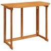 vidaXL Bistrotisch 90x50x75 cm Akazie Massivholz