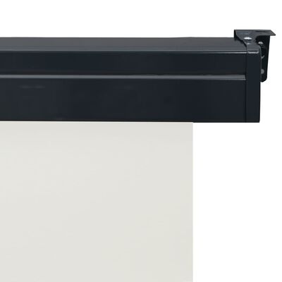 vidaXL Balkon-Seitenmarkise 105x250 cm Creme
