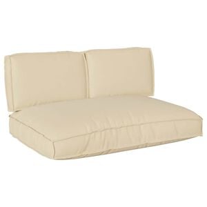 vidaXL Kissenset 3 pcs Beige Oxford-Stoff