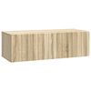 vidaXL Wandmontierter TV-Schrank 98 x 41 x 30 cm Sonoma-Eiche