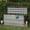 vidaXL Gartenbox Grau 117×45×56 cm