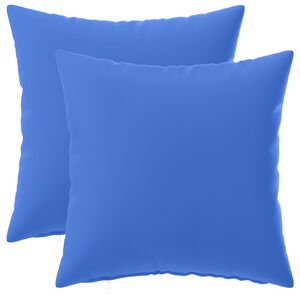 vidaXL Kissenbezug 2 pcs HEERLEN K&ouml;nigsblau 30 x 30 cm Polyester