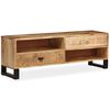 vidaXL TV-Schrank Massivholz Mango 120x30x40 cm