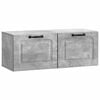 vidaXL Wandmontierter TV-Schrank Betongrau 78,5 x 31 x 30 cm