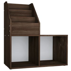vidaXL Kinder-B&uuml;cherregal R&auml;uchereiche 71x30x78,5 cm Holzwerkstoff