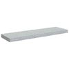 vidaXL Schweberegale 4 Stk. Betongrau 80x23,5x3,8 cm MDF