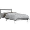 vidaXL Bettrahmen Grau Sonoma 80 x 200 cm Holzwerkstoff
