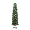 vidaXL K&uuml;nstlicher Weihnachtsbaum mit 300 LEDs mit St&auml;nder Gr&uuml;n 240 cm