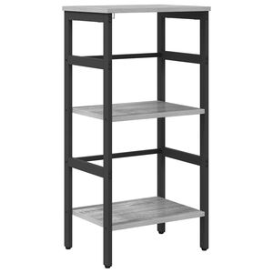 vidaXL B&uuml;cherregal 2 Ebenen 40 x 29,5 x 81 cm Holzwerkstoff