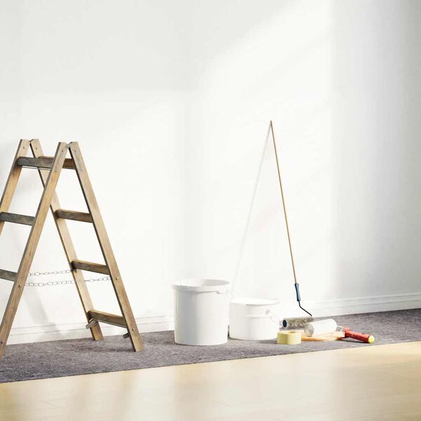 vidaXL Rutschfeste Malervliese 2 Stk. 50 m 220 g/m&sup2; Grau