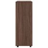 vidaXL Kleiderschrank Braun Eichen-Optik 80x40x110 cm Holzwerkstoff