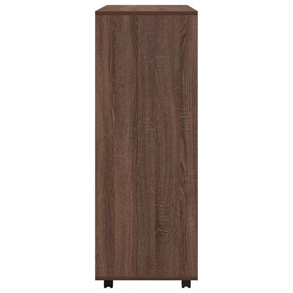 vidaXL Kleiderschrank Braun Eichen-Optik 80x40x110 cm Holzwerkstoff