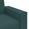 vidaXL 2-Sitzer Sofa Dunkelgr&uuml;n 160x78x84 cm Stoff