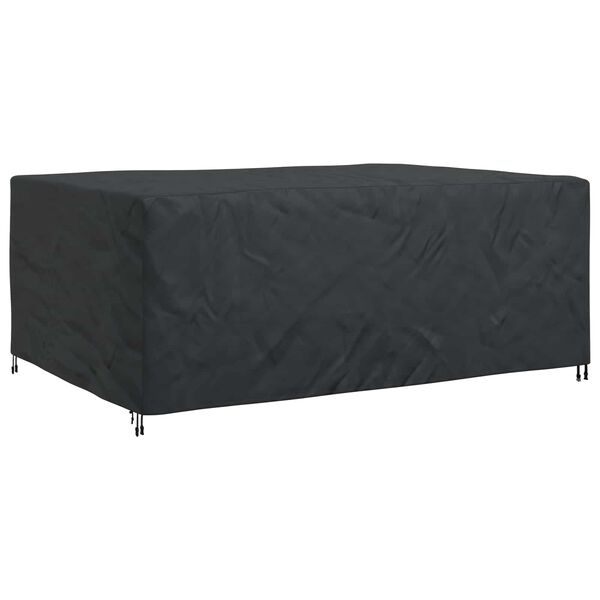vidaXL M&ouml;belbezug Uni Schwarz 270 x 180 x 90 cm 600D