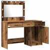 vidaXL Schminktisch mit T&uuml;r 2 pcs Braun 40 x 41 x 75 cm Holzwerkstoff