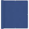 vidaXL Balkonsichtschutz Blau 110 x 1000 cm Oxford-Stoff