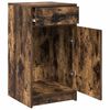 vidaXL Sideboard Ger&auml;ucherte Eiche 40 x 40,5 x 75 cm Holzwerkstoff
