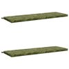 vidaXL Bankkissen SOEST 2 stk. 100 % Polyester Blattdesign
