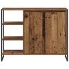 vidaXL Seitenschrank Altholz 96,5 x 30 x 75 cm Holzwerkstoff