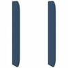 vidaXL Kopfteil Ohr Blau 80 x 16 x 4 cm Stoff