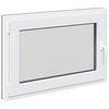 vidaXL Kellerfenster RISOR 90x60 cm Dreh Kipp DIN Links Anthrazit
