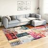 vidaXL Teppich Waschbar Patchwork Mehrfarbig 190x300 cm