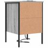 vidaXL Nachttisch Graues Sonoma 42 x 41 x 61 cm Holzwerkstoff