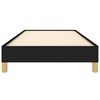 vidaXL Bettgestell ohne Matratze Schwarz 90x200 cm Stoff